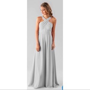Kennedy Blue Bridesmaid Dress ELENA (silver)